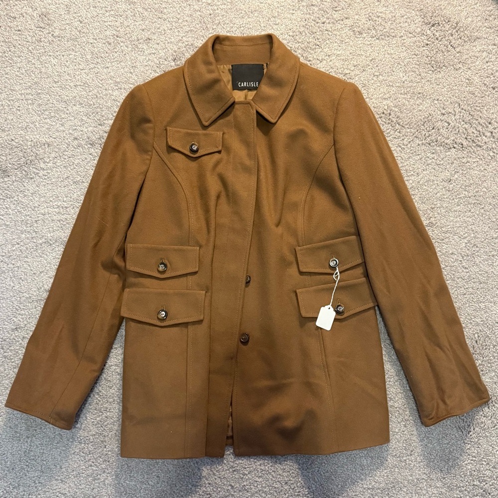 Vintage Carlisle wool/cashmere s 14, no💨, giving 🕵️ 💫